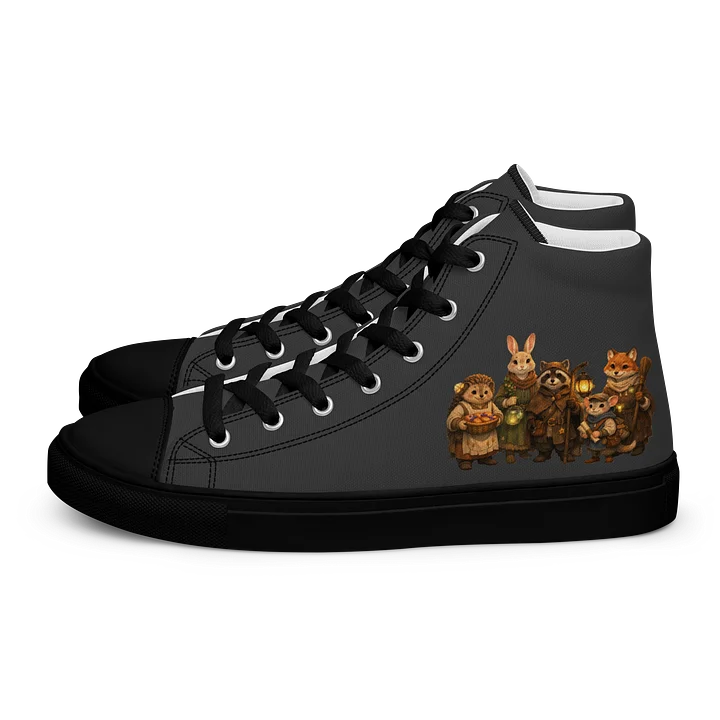 Kingdom Grovelings Womens High Top Canvas Shoes product image (1)
