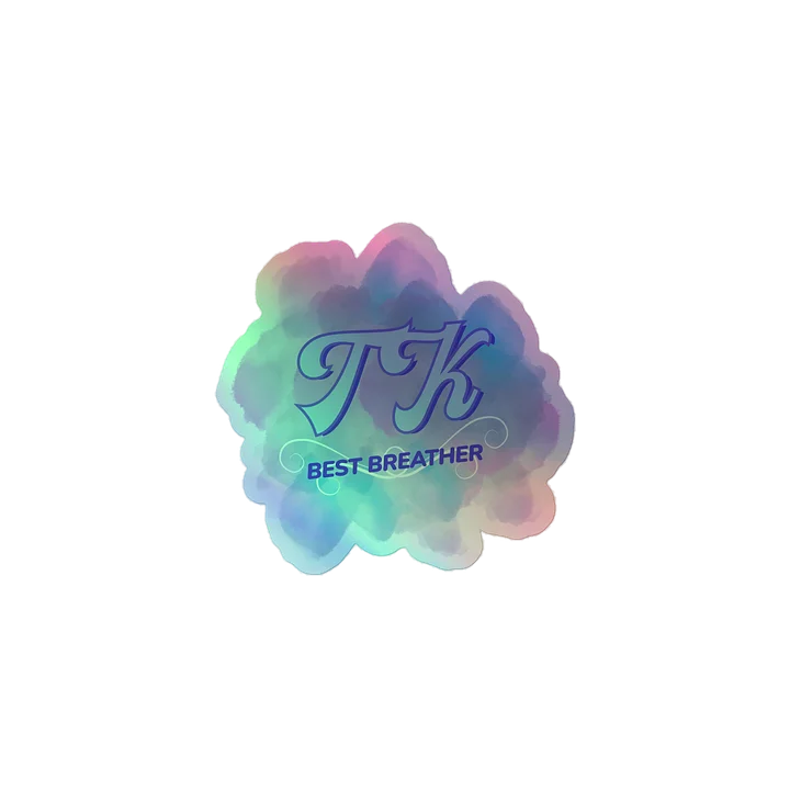 *LIMITED* TK Best Breather Holo Sticker product image (1)