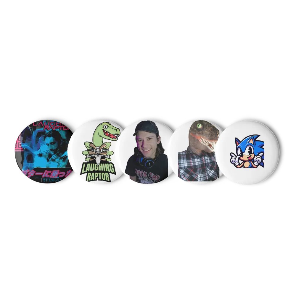 Neo-Noir Adventure - Pin Button Set product image (1)