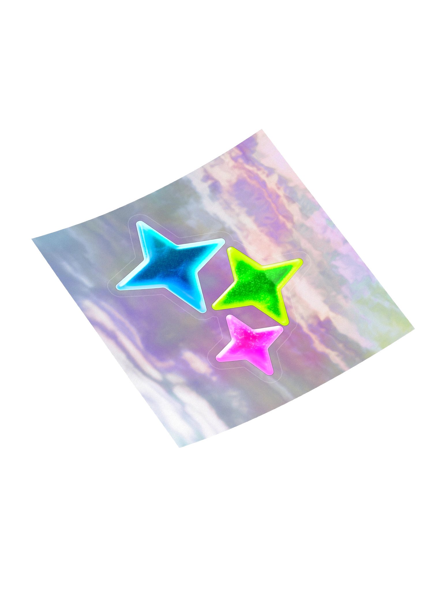 Gummy Frutiger Aero Stars (Sticker) product image (4)
