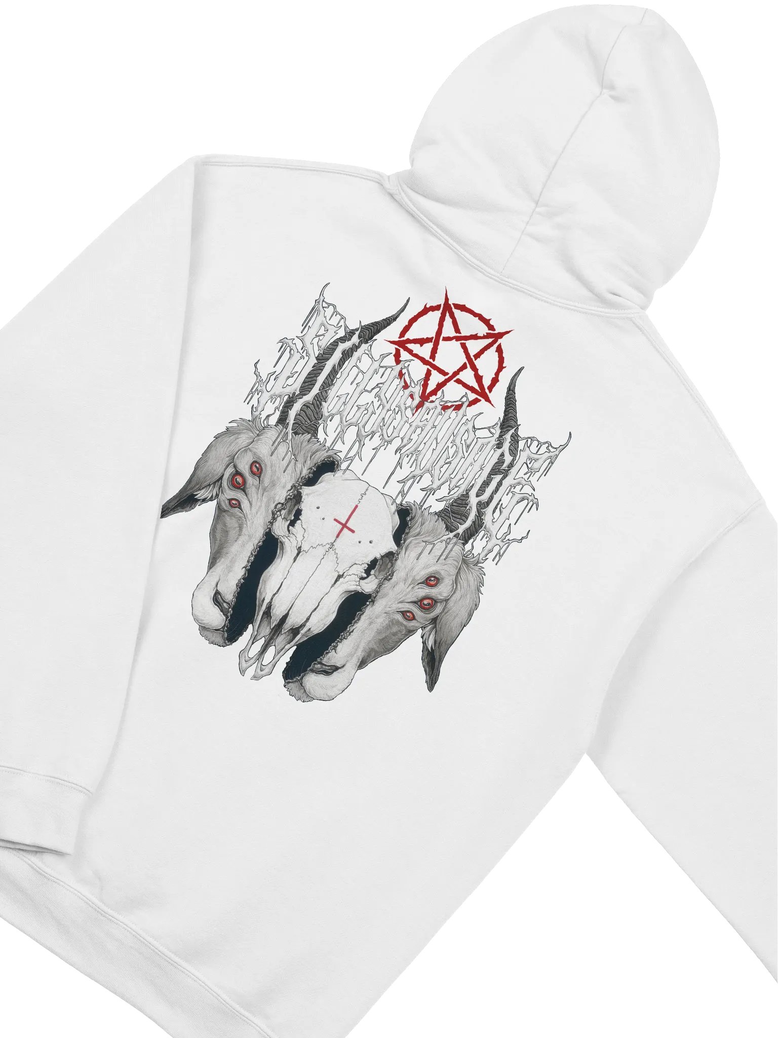 Sillysau5age Deathmetal Hoodie (Black) product image (4)