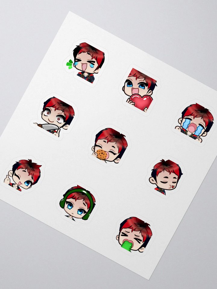 Sora_FL - Emote Stickerbogen product image (2)