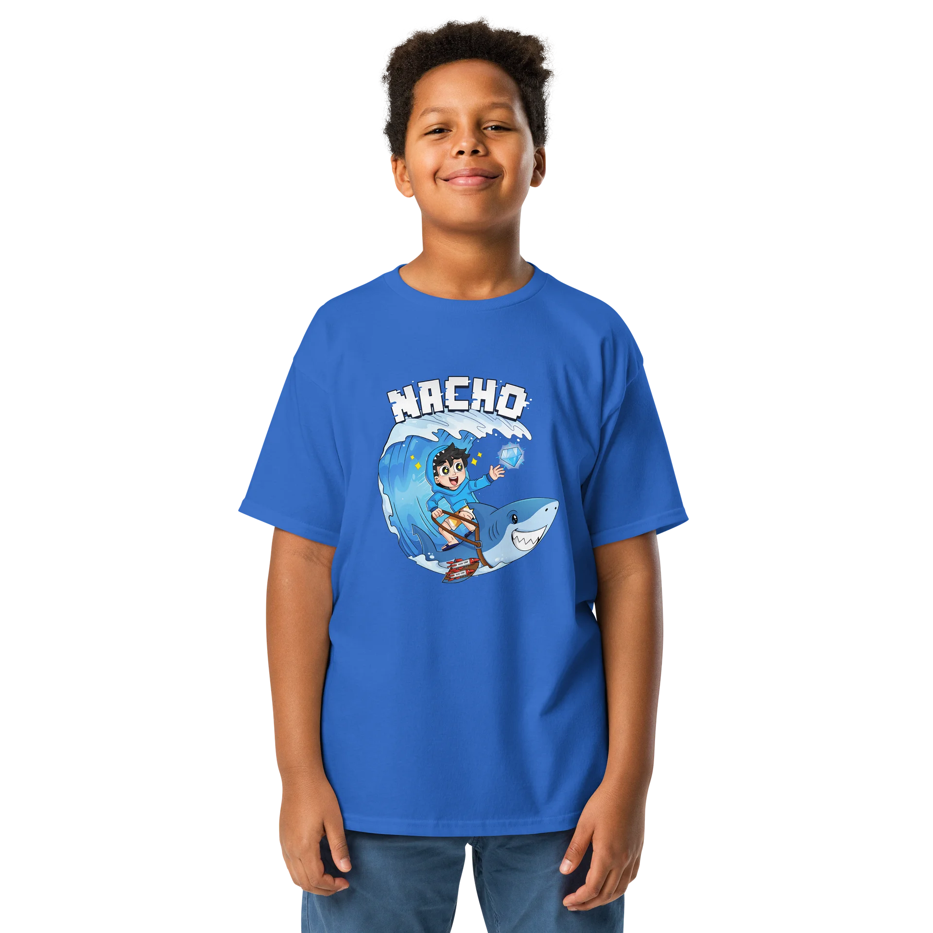 Camiseta Nacho · Ocean Blue product image (5)