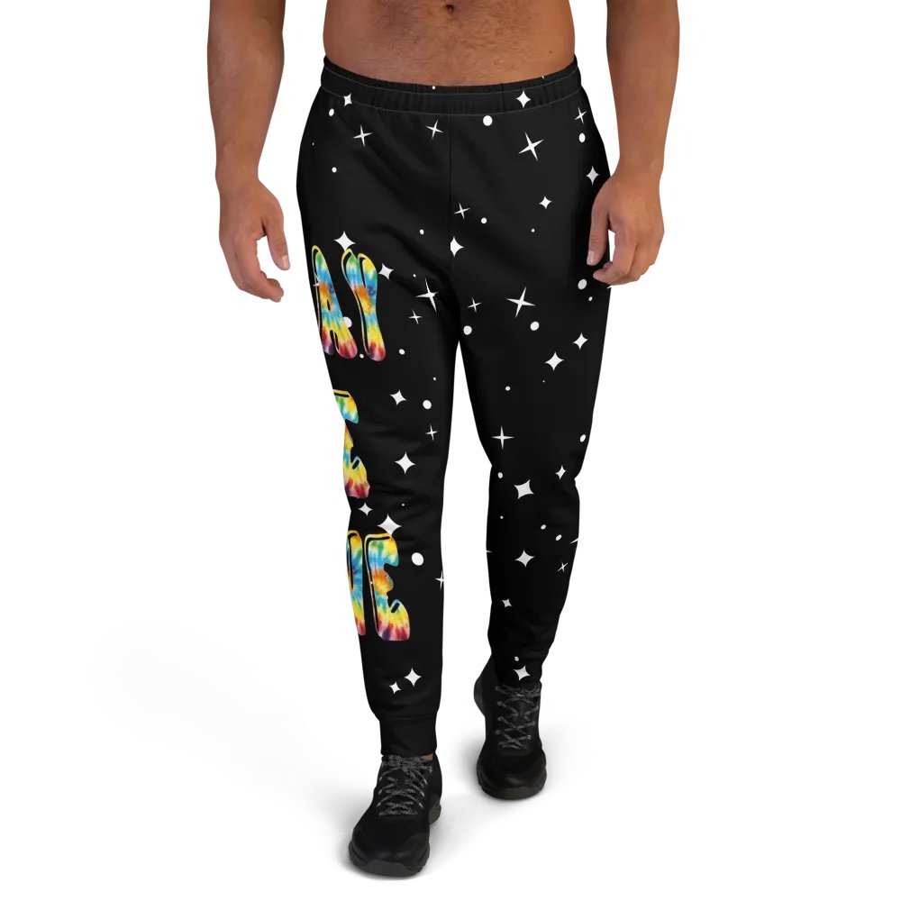 Peace sign mens joggers product image (2)