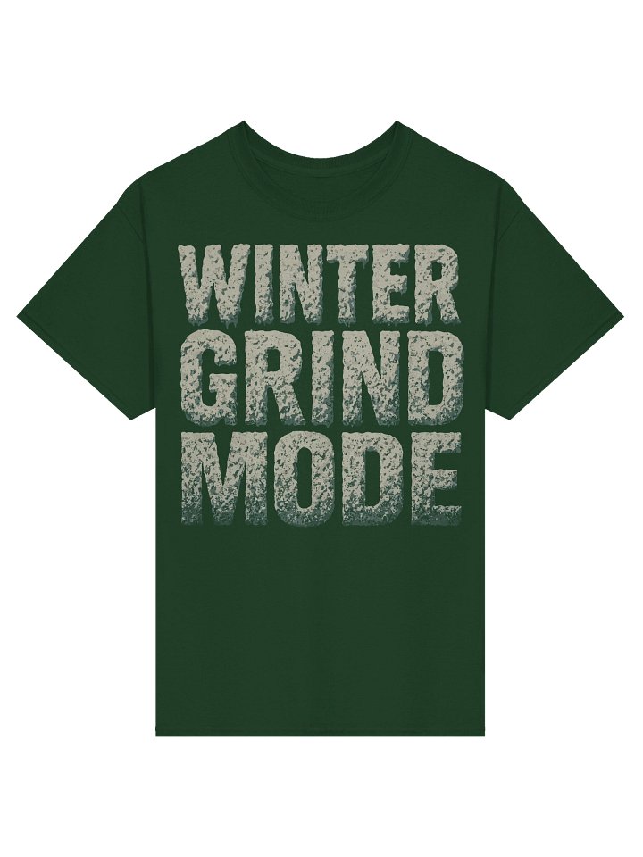 Winter Grind Mode Motivational T-shirt product image (1)