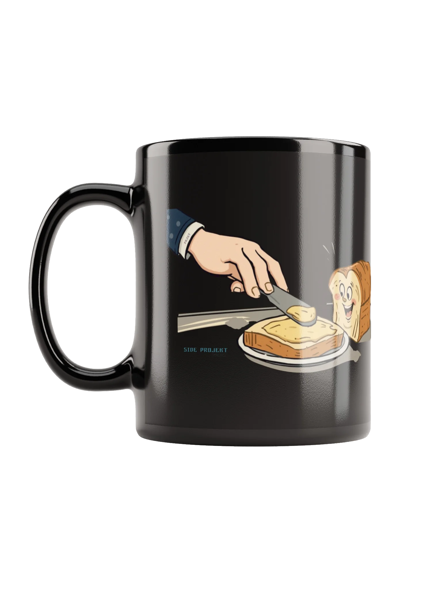 "Bread & Butter (of this weeks episode!)" Black Mug product image (6)