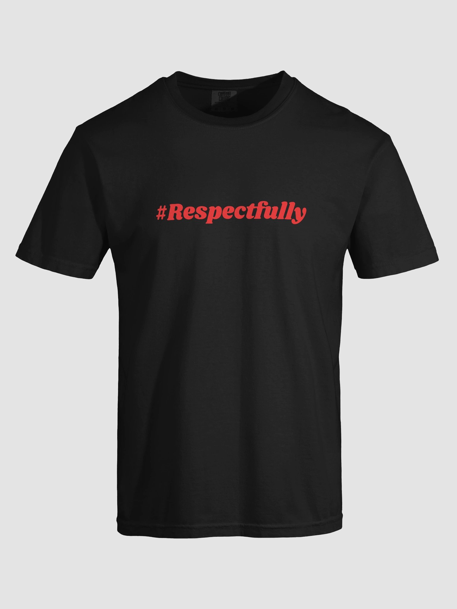 #Respectfully Shirt (Red) product image (86)