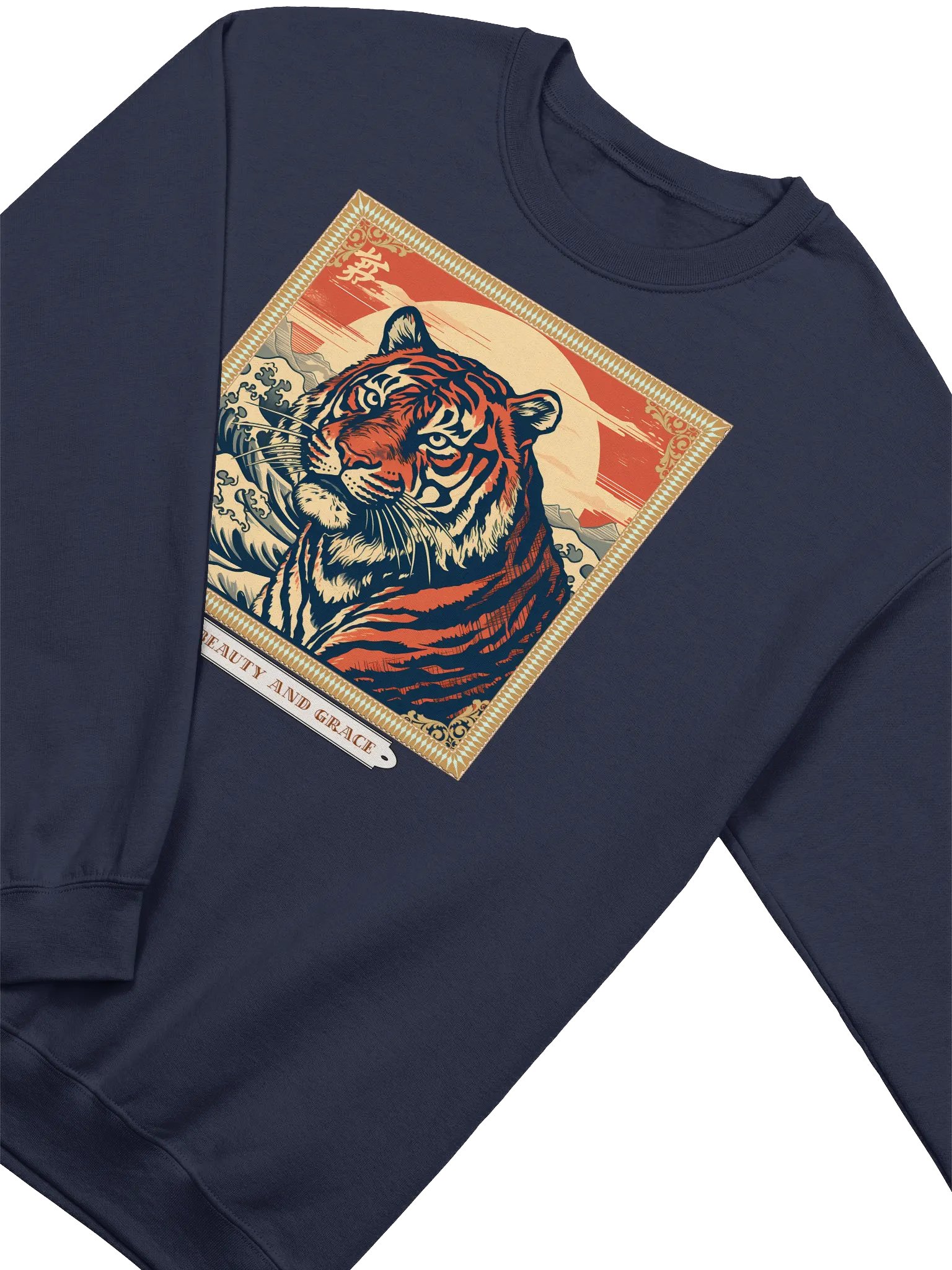 Fury Beauty and Grace Tiger Crewneck Sweatshirt product image (2)