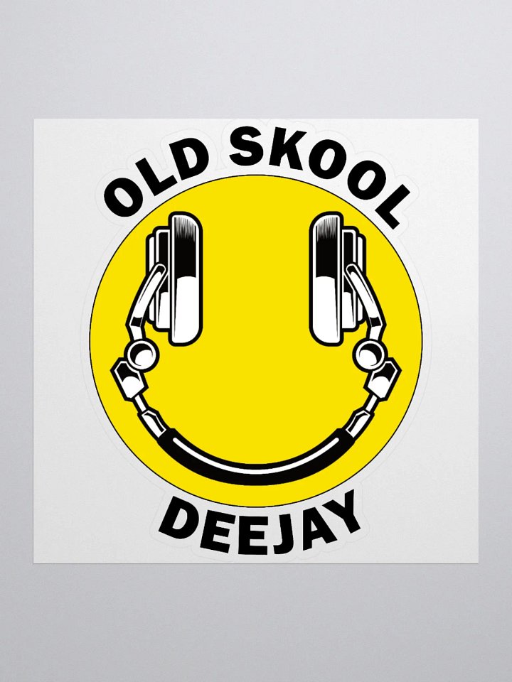 Old Skool Deejay Sticker product image (1)