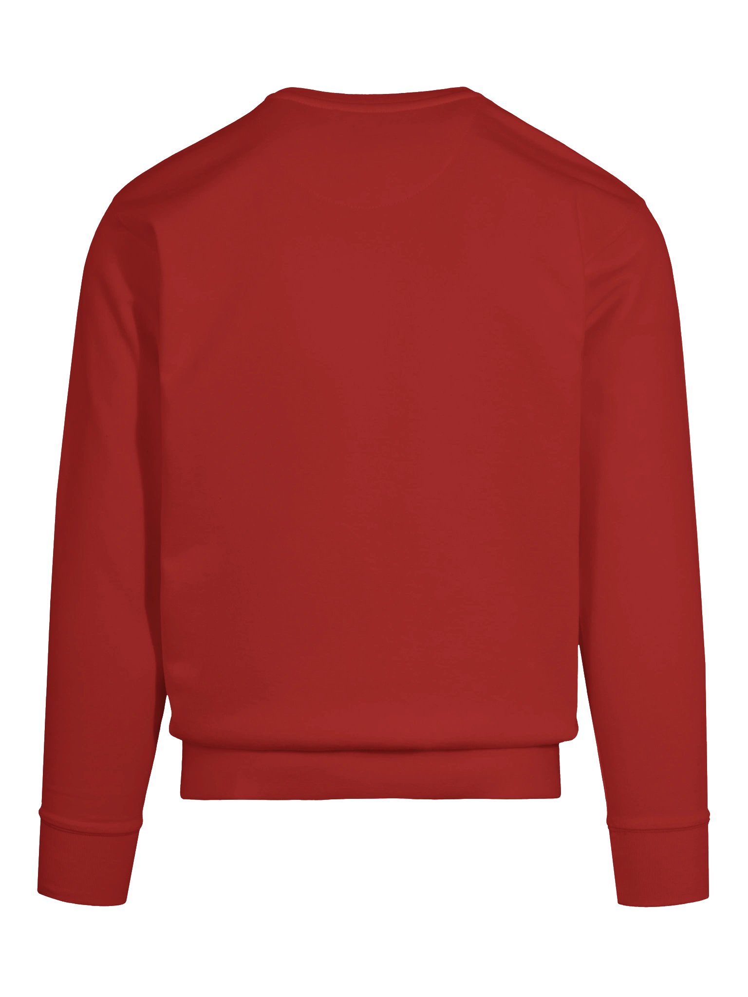 Hidenza Graffiti Tag Sweatshirt – Red Oversized Streetwear Crewneck with Panda Sleeve Detail product image (11)