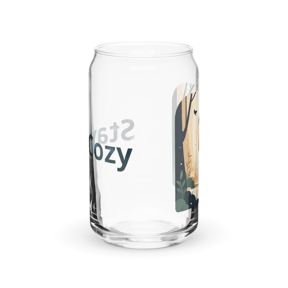 Cozy Forest Fox Glass product image (4)