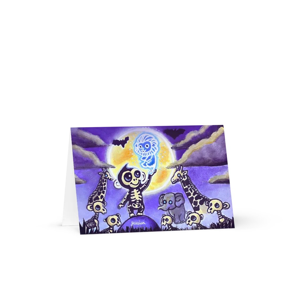 Circle of Fright Greeting Card product image (1)