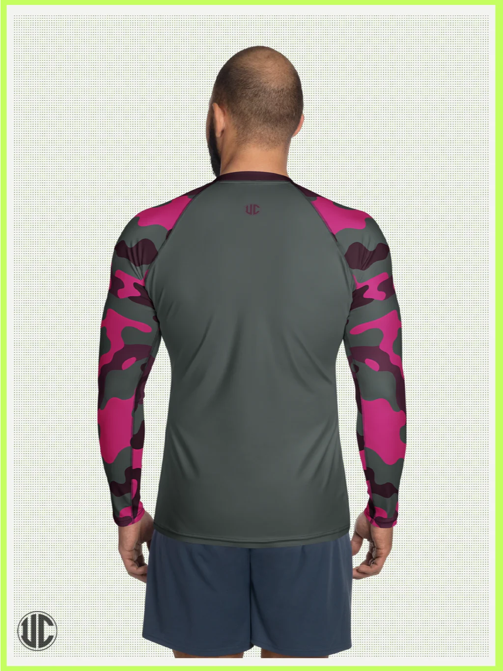 Savage Woodland Camo – Men’s Rash Guard product image (2)