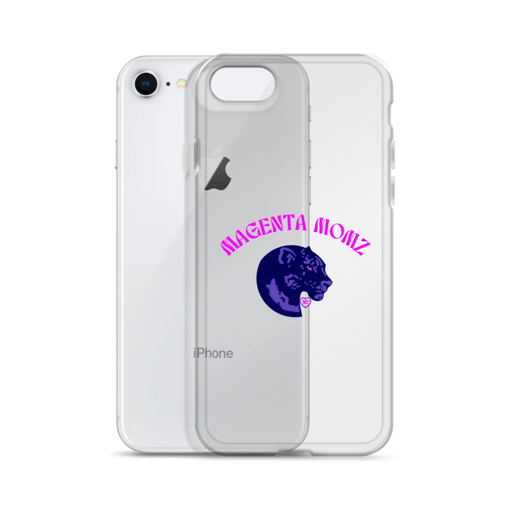 MAGENTA MOMZ PANTHER HEAD PHONE CASE product image (2)