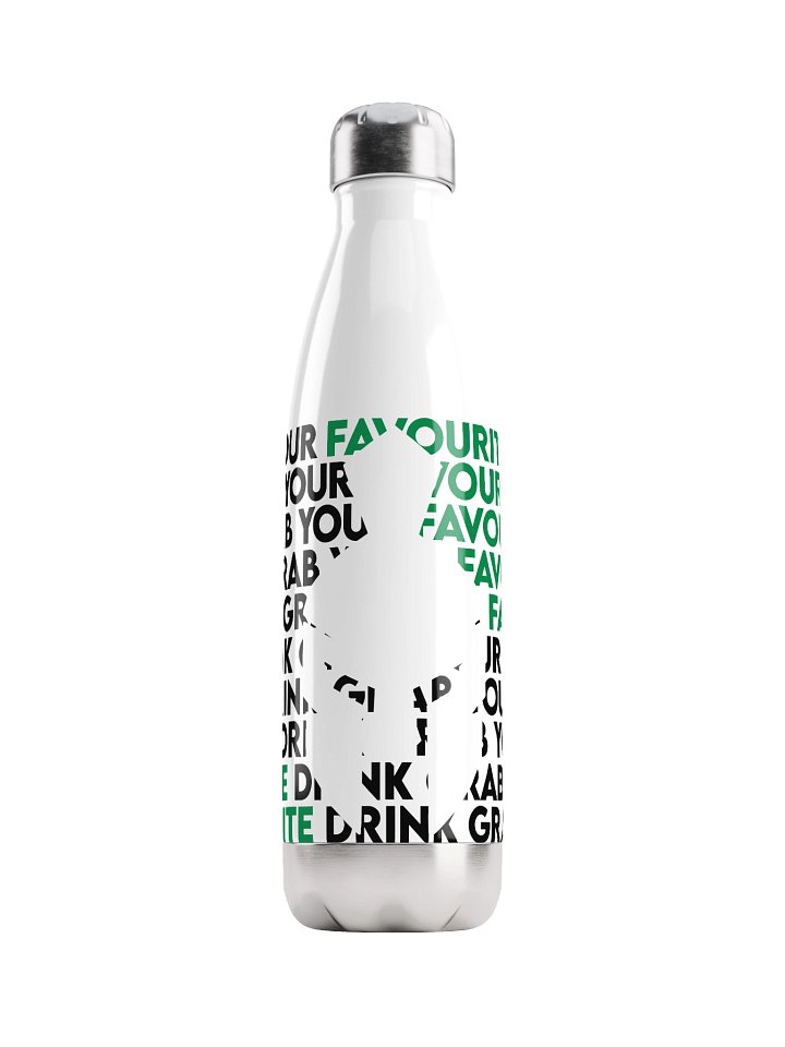 Stainless Steel Bottle Favourite Drink Logo Cutout product image (1)