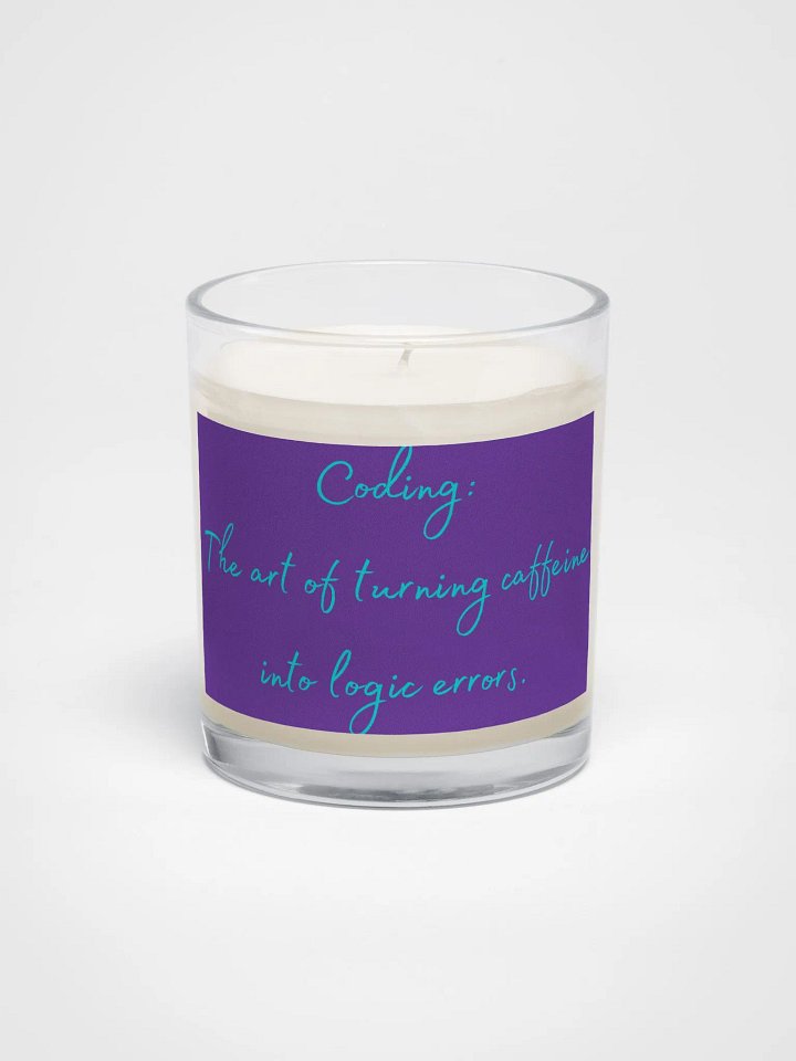 Logic Error Candle: Handcrafted Soy Wax product image (1)