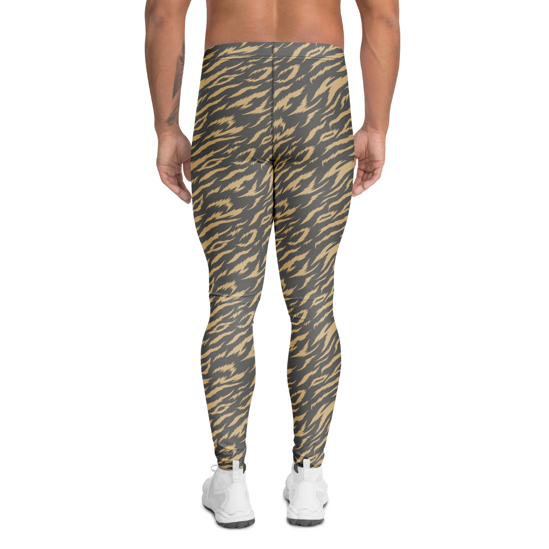 Comfortable Men's Leggings with Bold Animal Print Graphics product image (2)