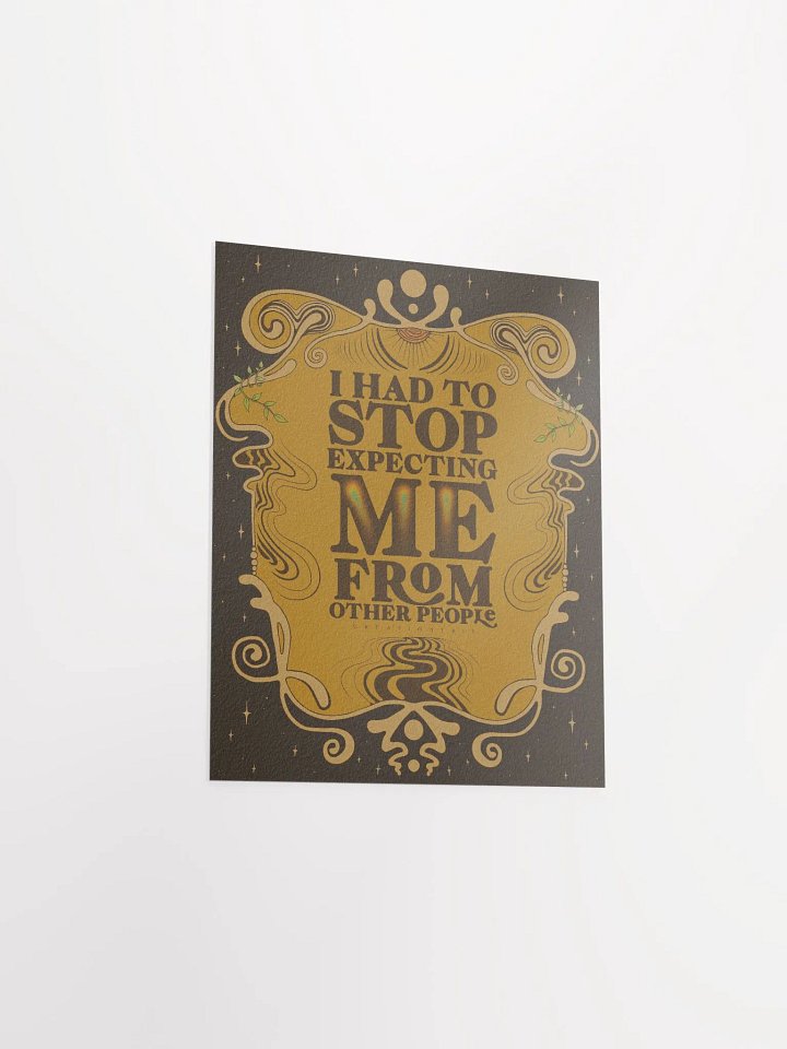 Matte Poster - I Had to Stop product image (2)