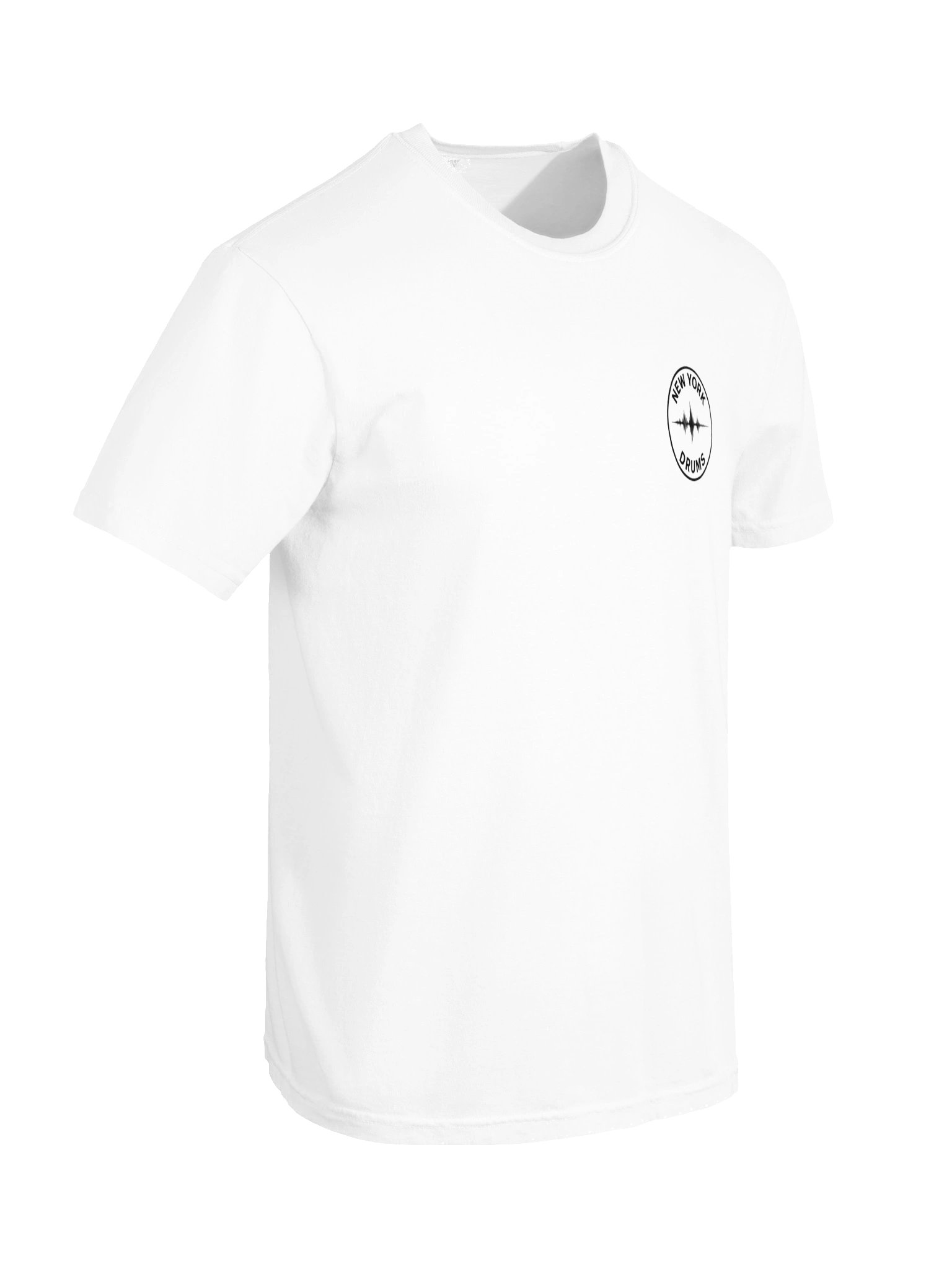 New York Drums Logo Tee - White or Ivory product image (6)