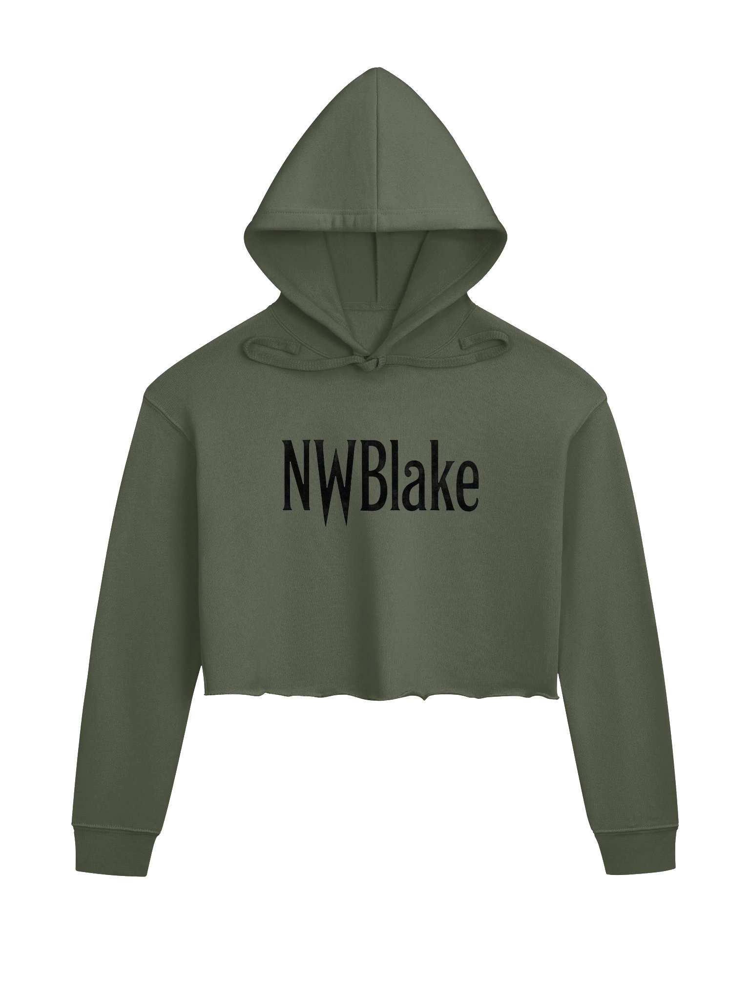 NWBlake Women's Olive Crop Hoodie product image (1)