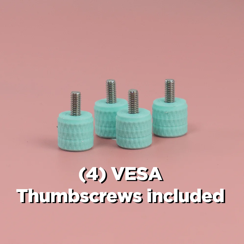 Veptor V1 - Portable Monitor VESA 1/4" Adapter, 100+75mm 4 screw product image (4)