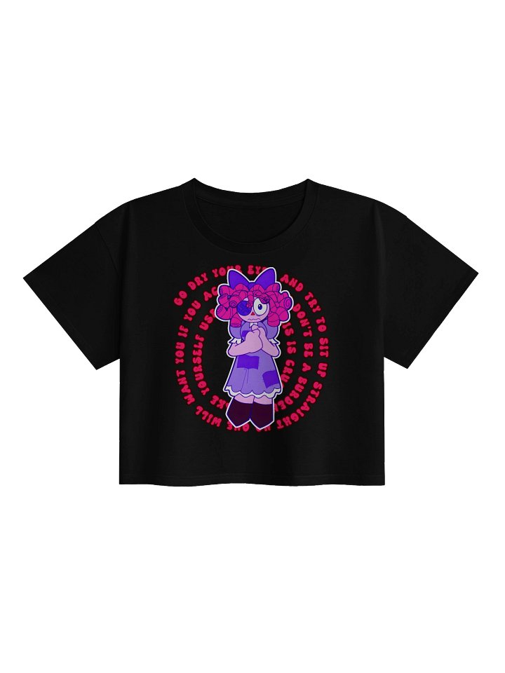 Mom Friend Crop Tee product image (1)
