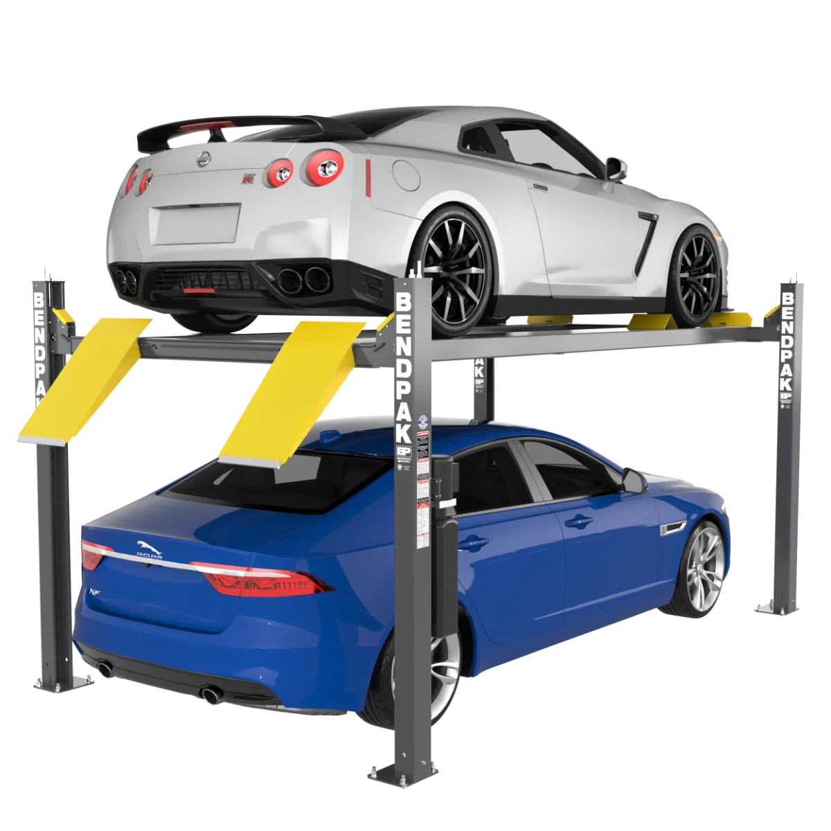BendPak HD-9EWT Four-Post Car Lift - 9,000-Lb Capacity - Extra-Wide / High Lift product image (8)