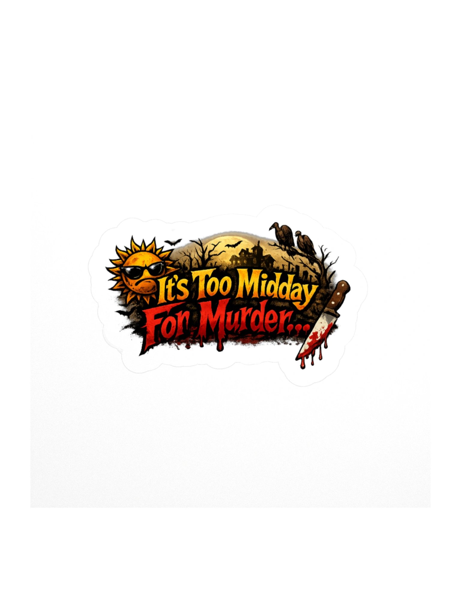 To midday for murder sticker product image (3)
