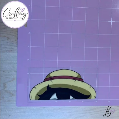 Luffy Decal | Glossy UV DTF product image (3)