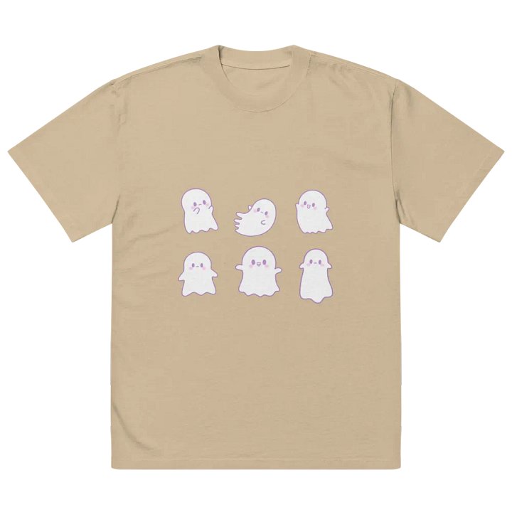 Cheerful Ghosts Cartoon T-Shirt product image (20)