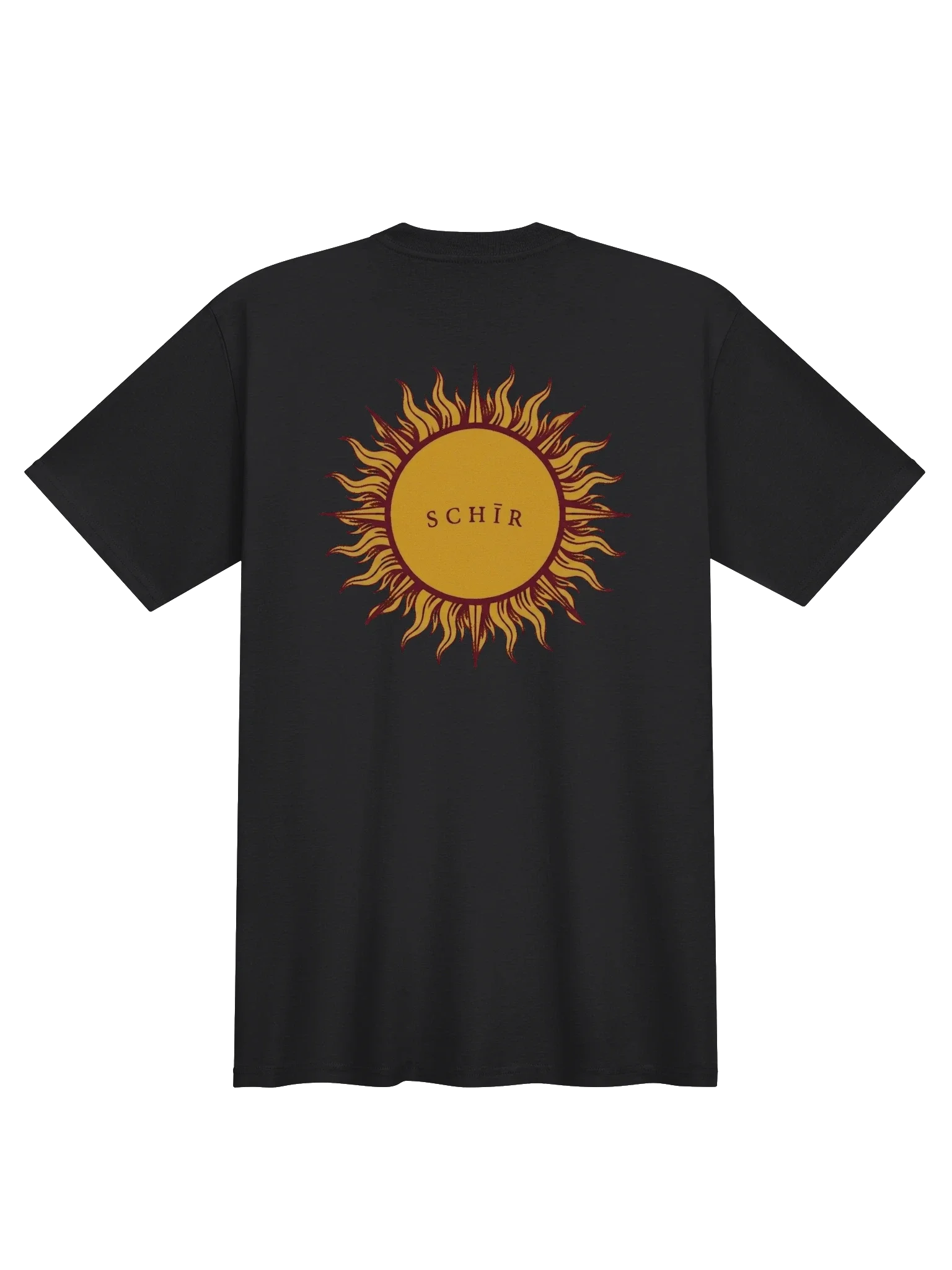 SCHĪR EMBER TEE — back print