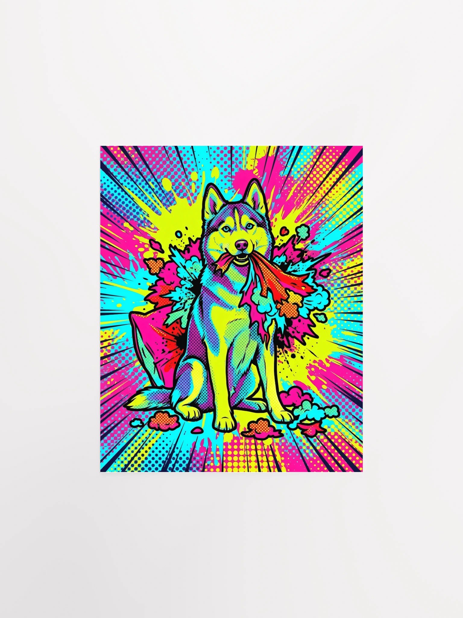 Couch Crime Husky Poster product image (25)