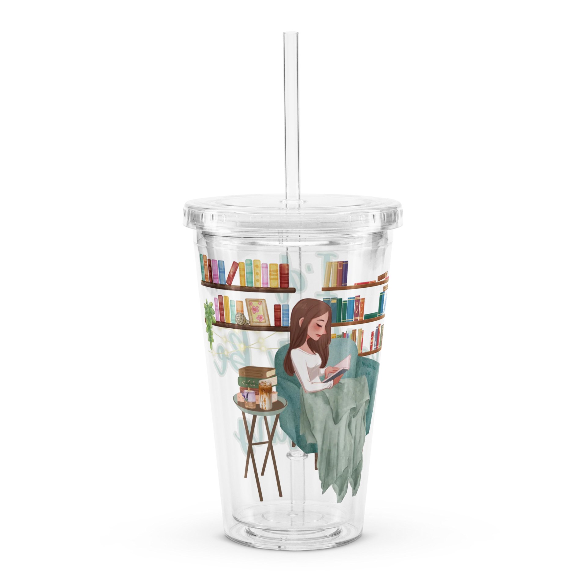 I'd Rather Be Reading – Acrylic Tumbler product image (5)