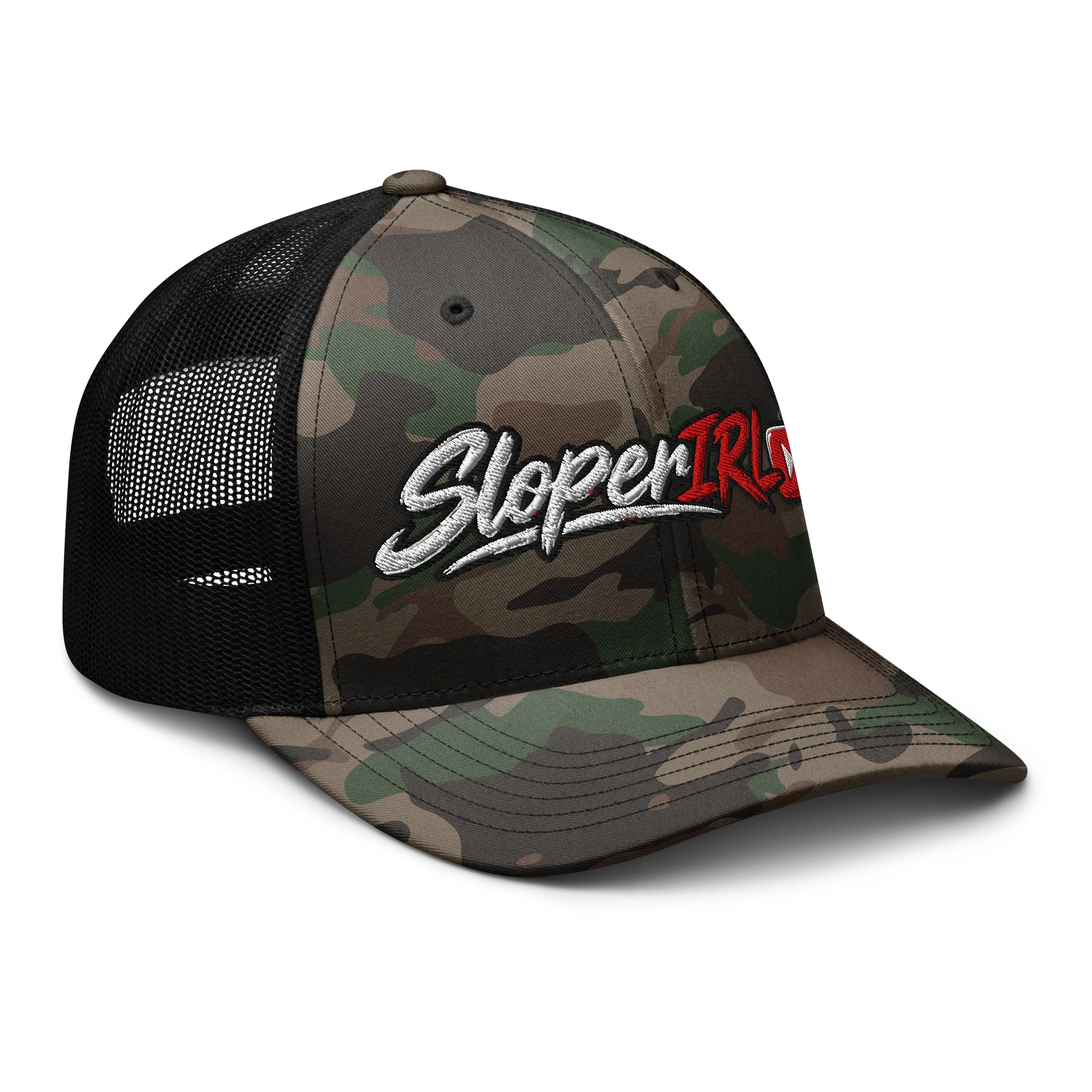 Sloper Camo Hat product image (6)