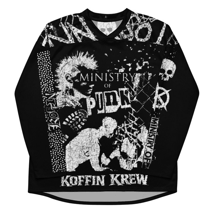 Ministry Of Punk Hockey Jersey product image (1)