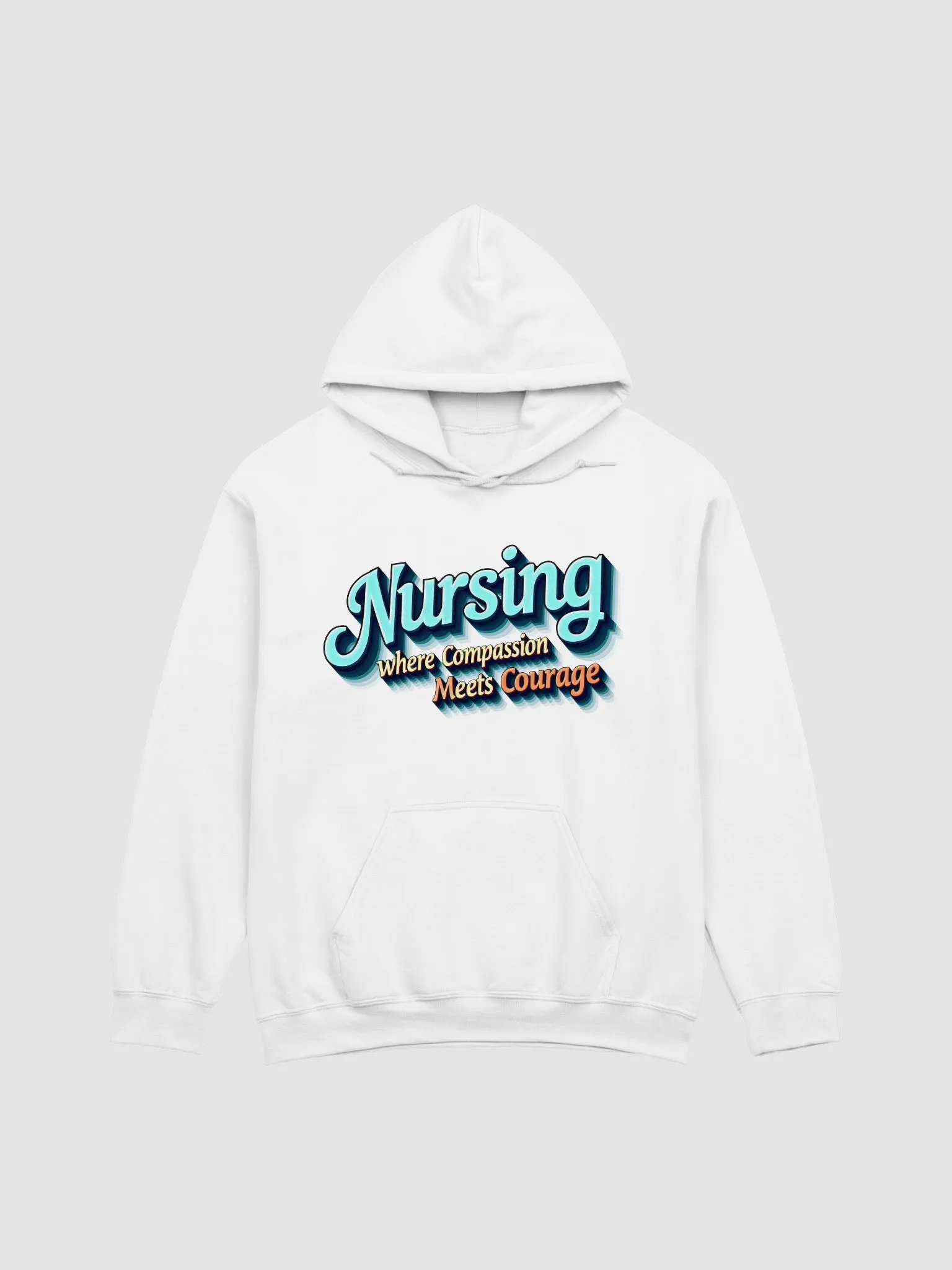 Nursing, courage, Compassion Hoodie product image (10)