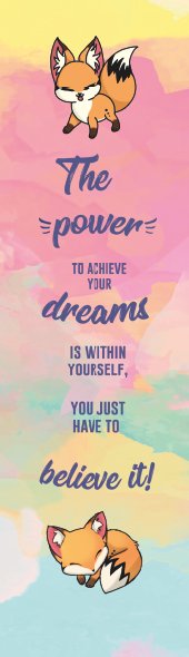 Positive Quote Bookmark product image (1)