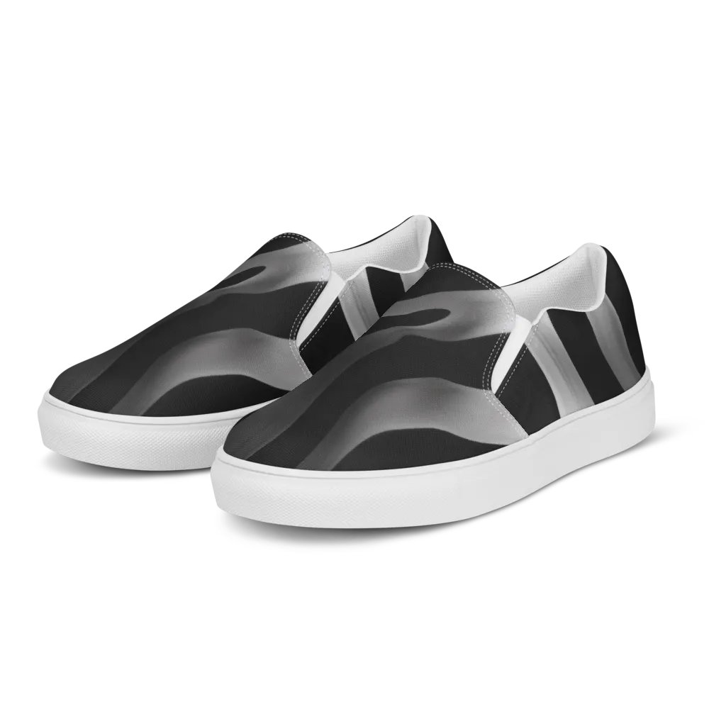 Black Waves Slip-Ons product image (5)