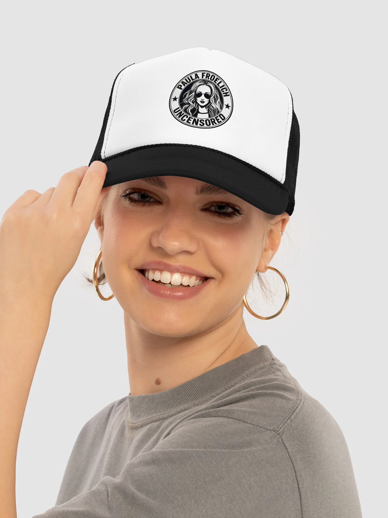Paula Froelich: Uncensored Classic Retro Trucker Hat product image (5)