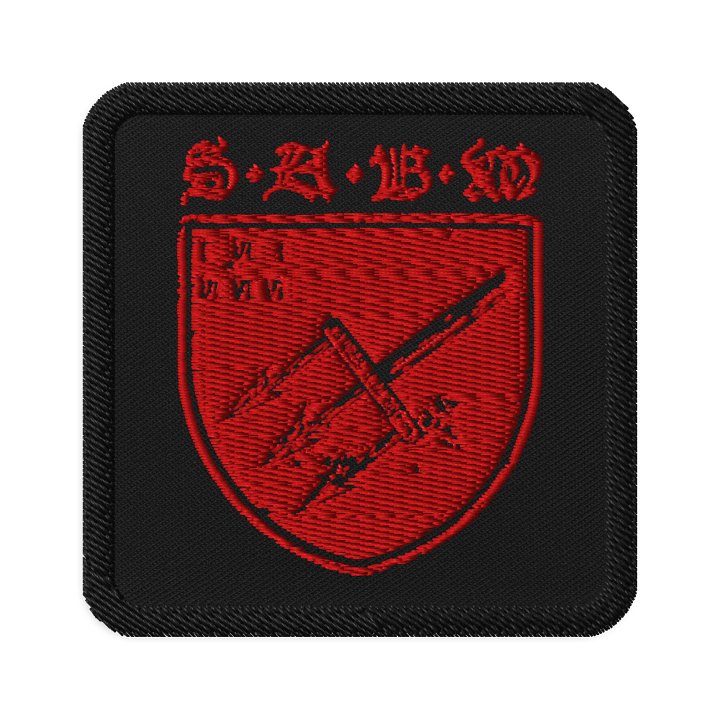 Satanic Antifascist Black Metal Patch product image (1)