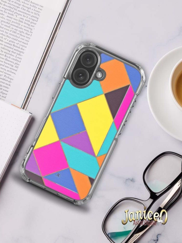 Geometric Fusion iPhone® MagSafe® Clear Case product image (5)