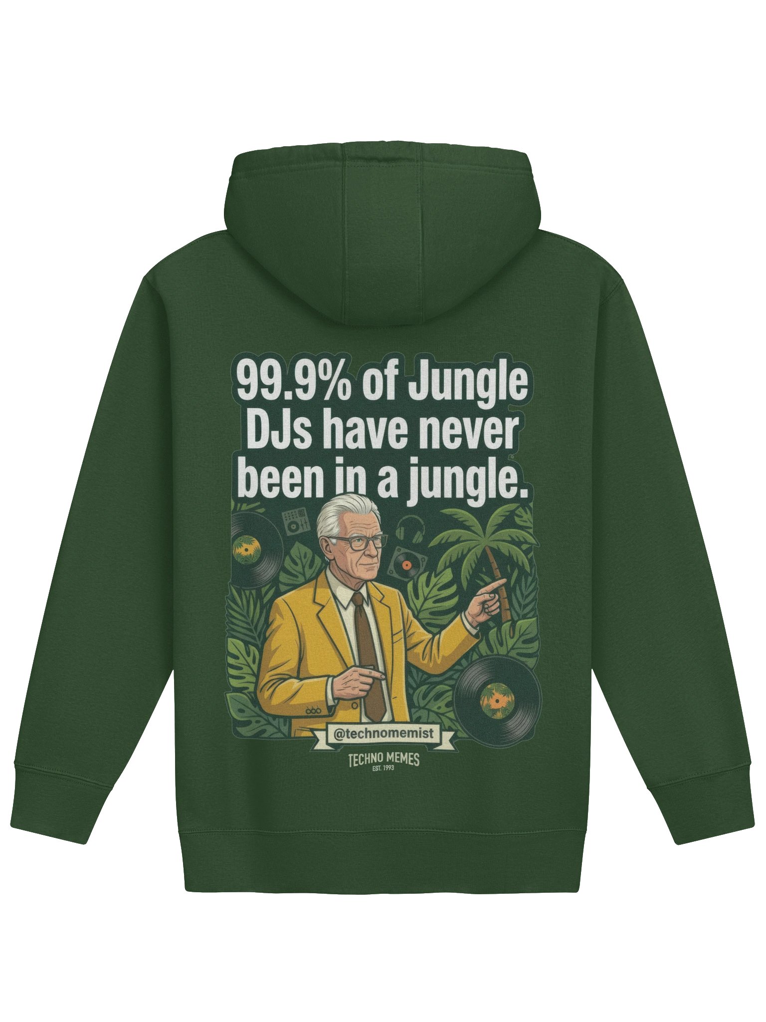 99.9% of Jungle DJs Hoodie product image (4)