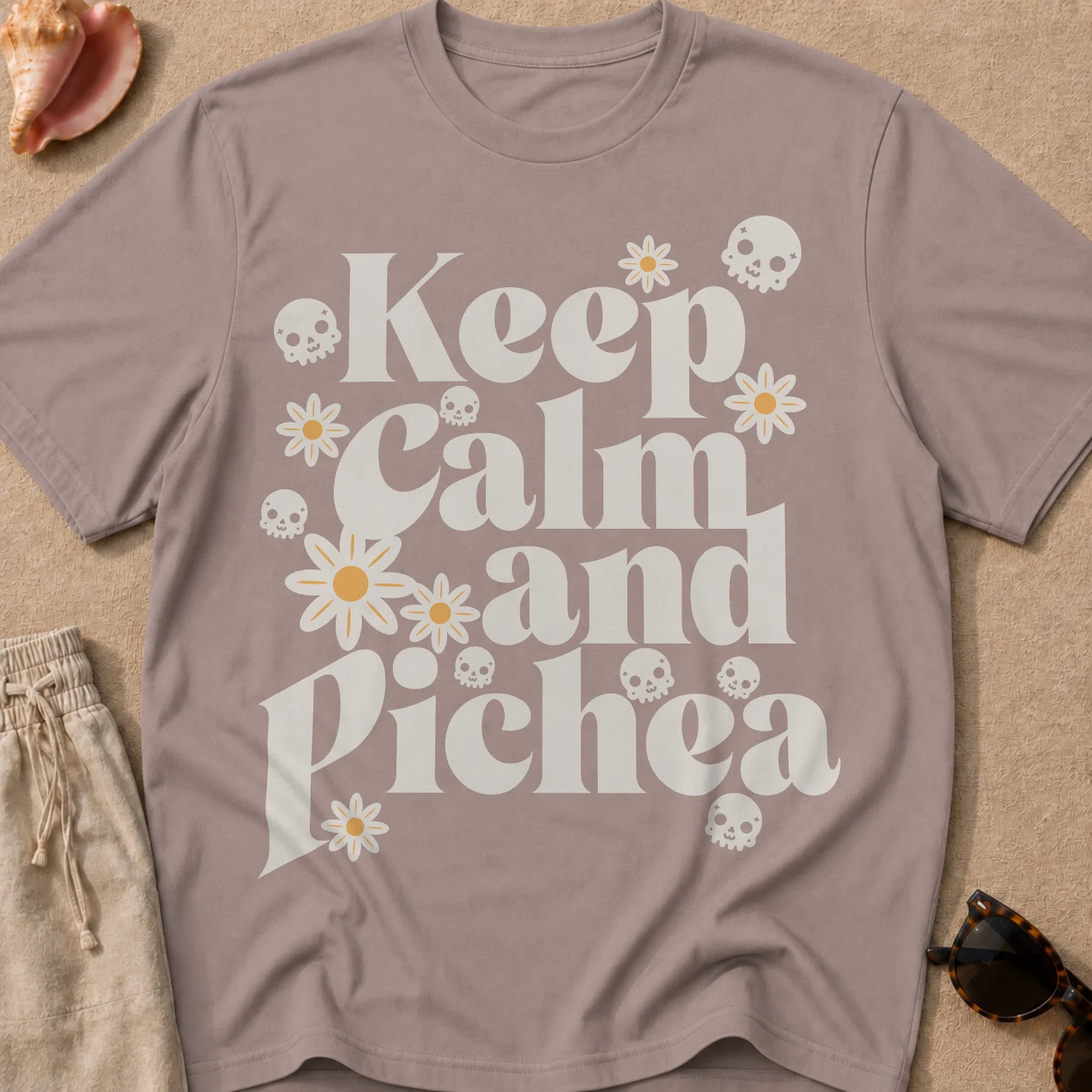 Keep Calm and Pichea Camiseta Unisex product image (1)
