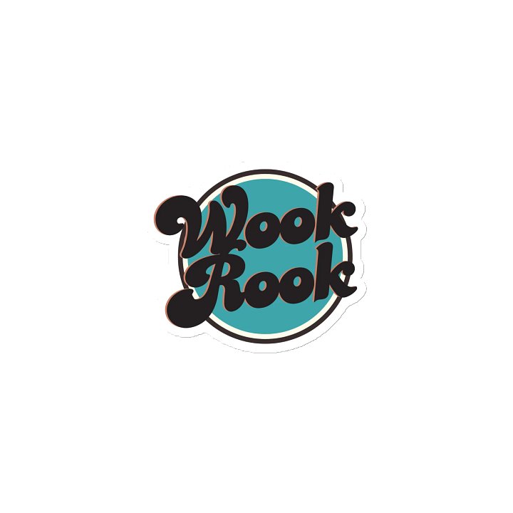 WookRook Retro Logo Magnet product image (2)