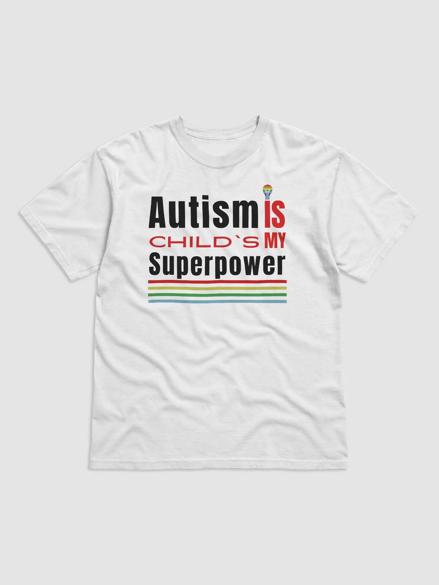 Autism Is My Child’s Superpower, Comfort Colors T-shirt product image (12)