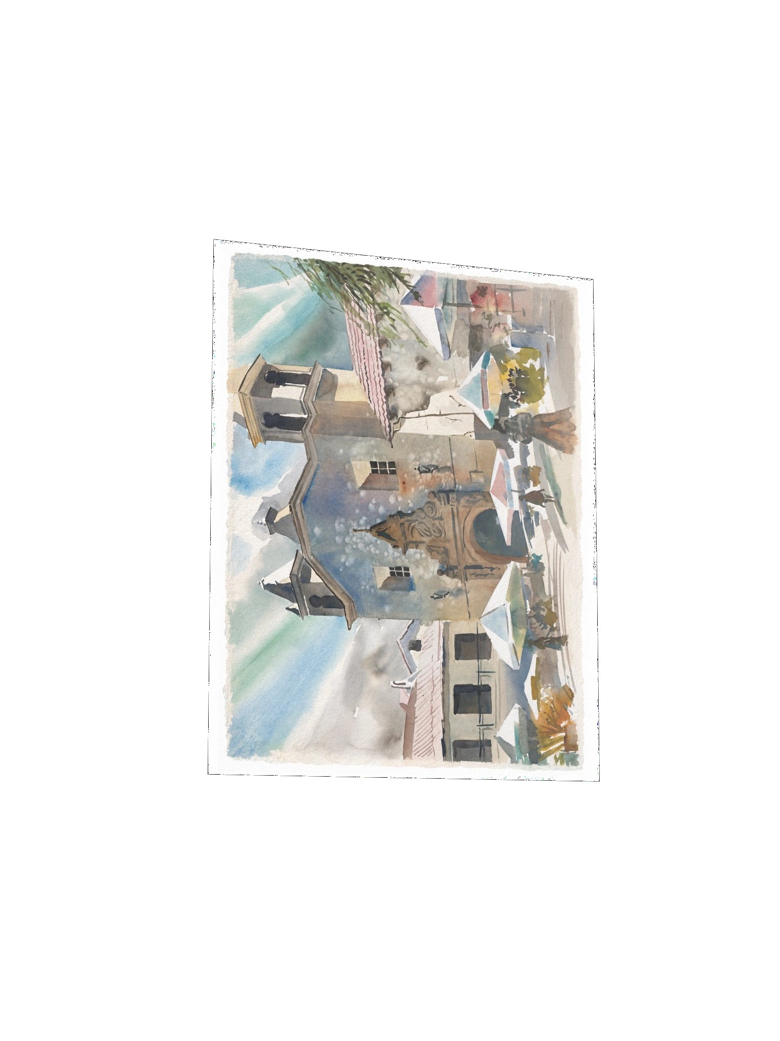 Watercolor Plaza product image (3)