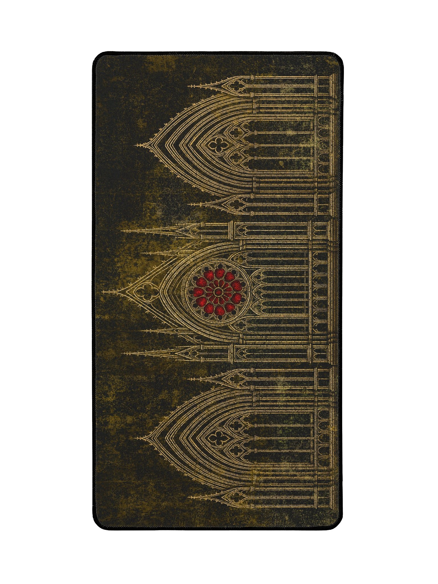 Gothic Architectural Desk Mat 15.5” x 31.5” product image (3)