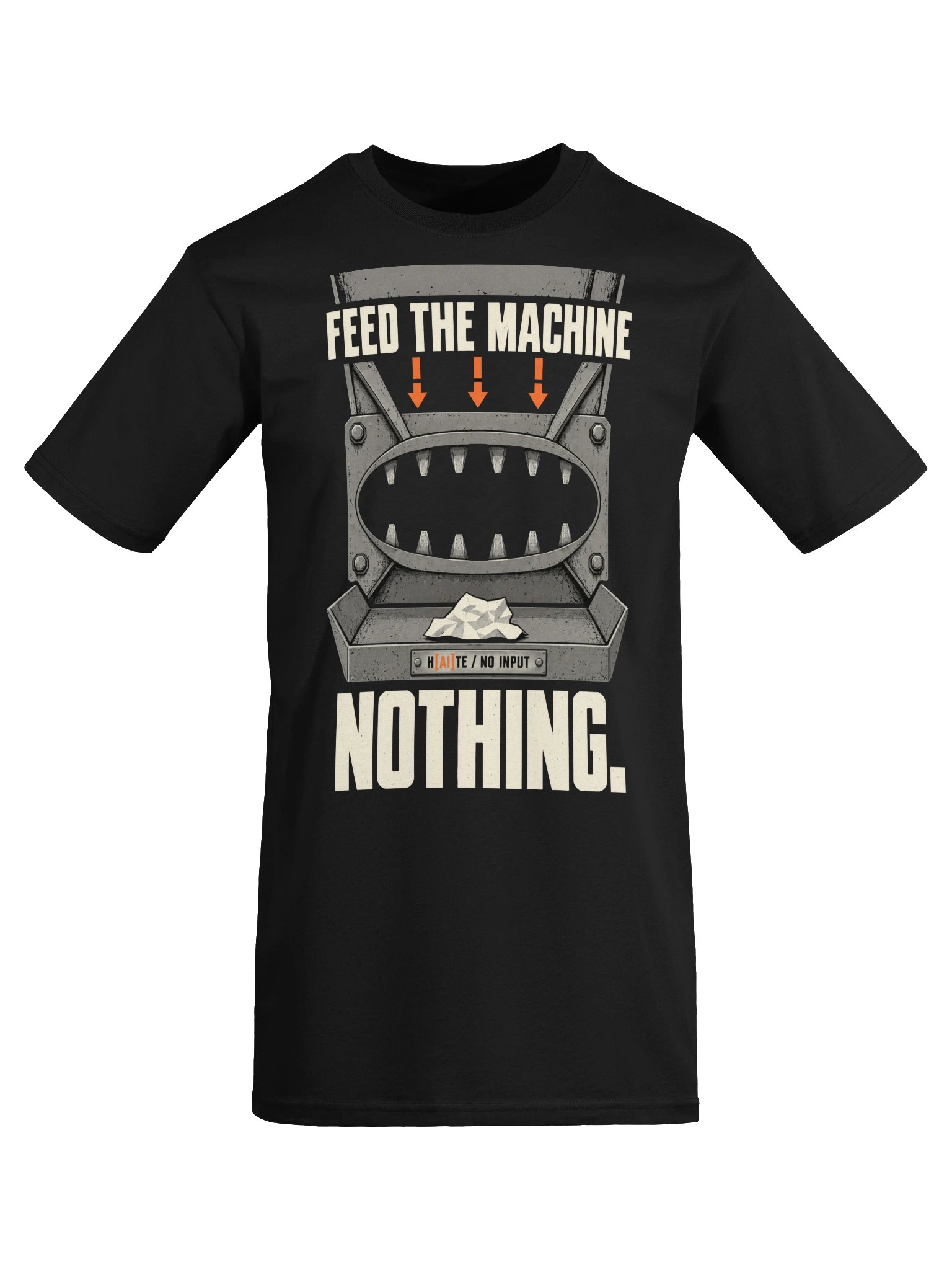 FEED THE MACHINE NOTHING | Heavyweight Tee product image (49)