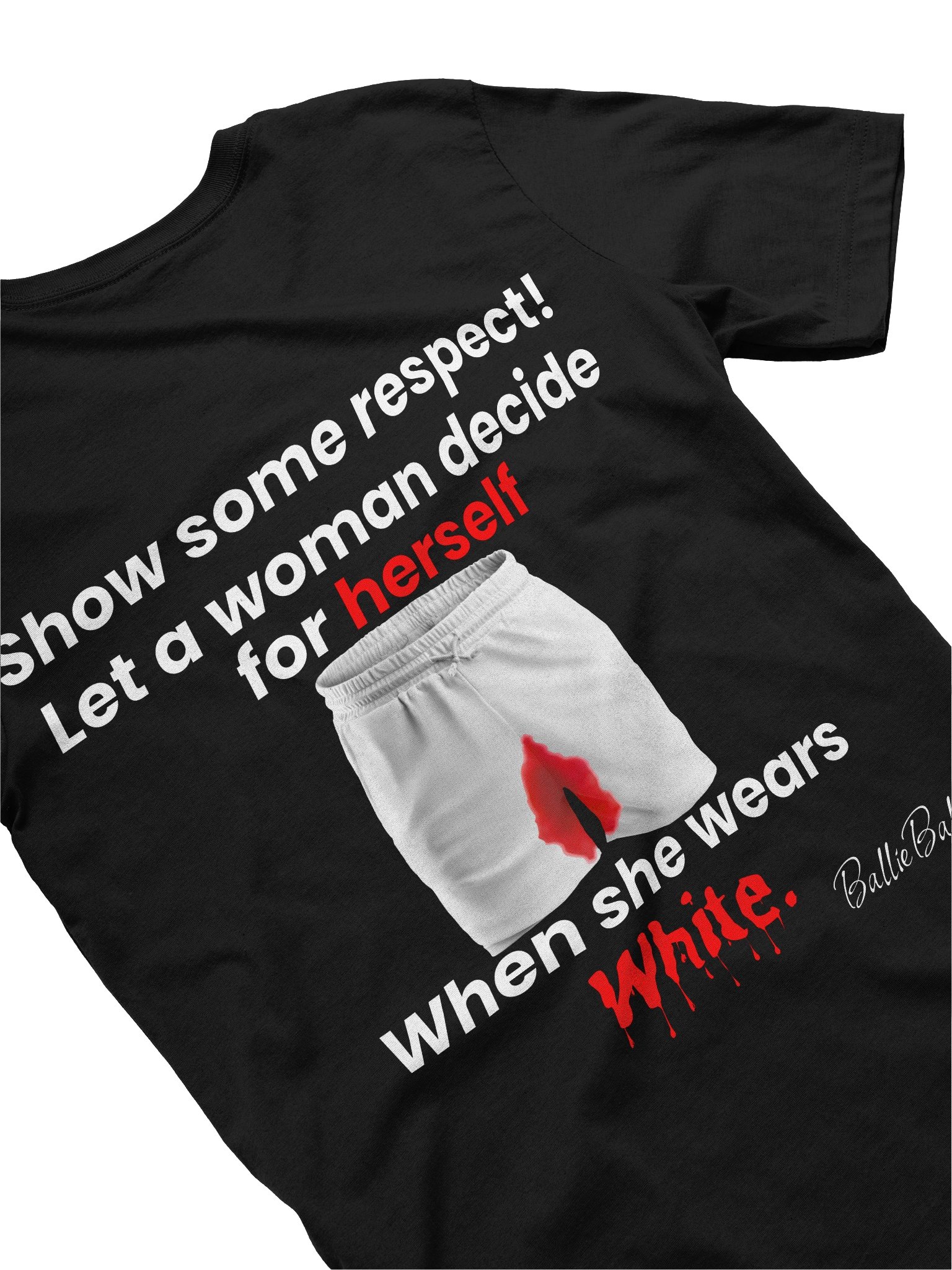 Show some respect! Let a woman decide for herself when she wears white. product image (4)