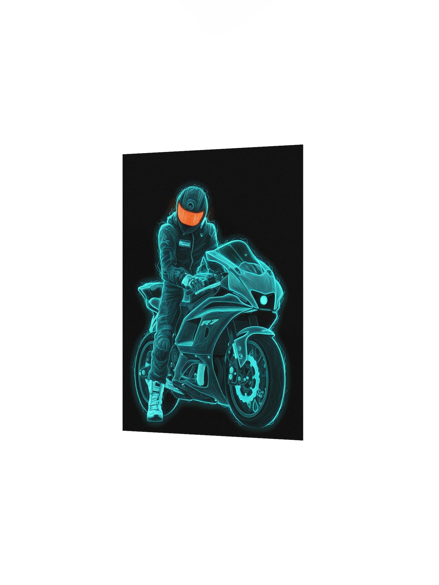 Neural Bikers Matte Poster product image (11)